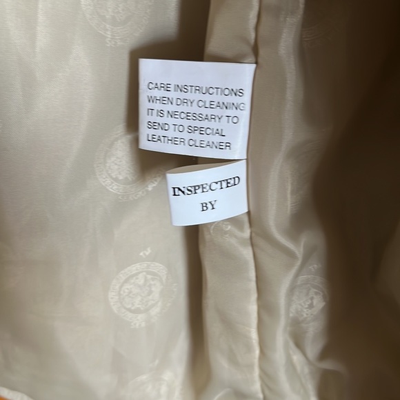 Sergio Vadducci Genuine Leather Jacket - Picture 6 of 6